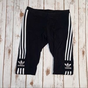 ADIDAS - Women’s striped leggings - medium